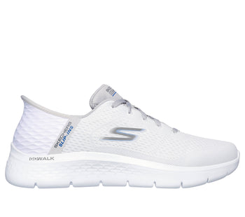 Sneakers slip-on bianche da uomo con intersuola ULTRA GO ammortizzata Skechers Slip-ins: GO WALK Flex, Brand, SKU s323500636, Immagine 0